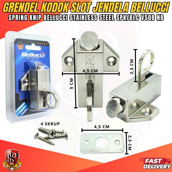 Sale Grendel Jendela Bellucci / Spring Knip / Grendel Kodok Bellucci Stainless Steel Slot Jendela