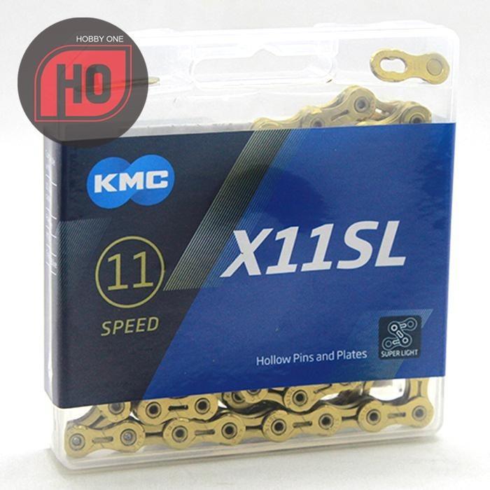 KMC X11SL / X 11 SL - GOLD - RANTAI 11 SPEED