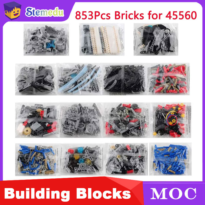 MOC Bricks For Legoeds EV3 Mindstorms 45560 45544 Core Set DIY Robot Toy Education Learning Building