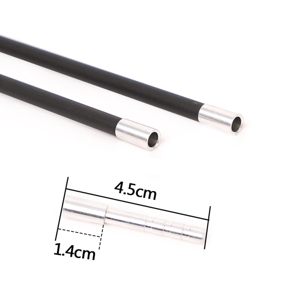 ACCMOS Archery Accessories for Shooting Hunting,DIY Arrow Nocks,Aluminium Insert,Carbon Fiberglass