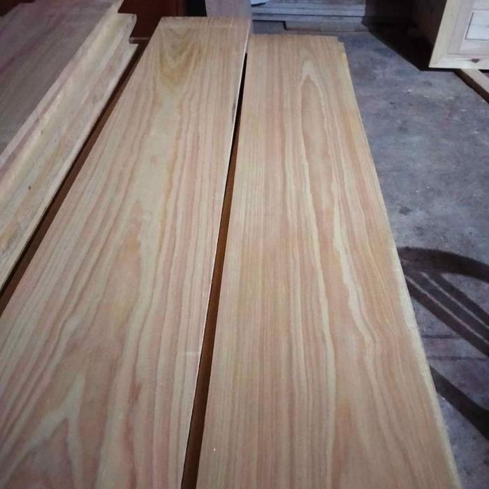 Promo Papan Solid Kayu Jati Belanda/Pinus Kayu Baru Bukan Ex Palet Sudah Kering Oven Terlaris