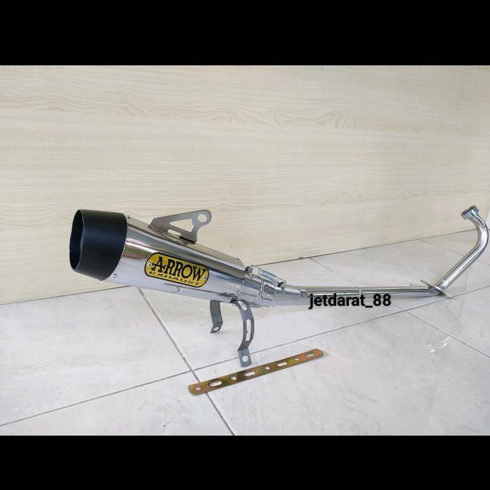 Knalpot Racing.Arrow.Untuk Motor Jupiter Mx Karbu Old.Jupiter Mx New/Satria Fu Karbu Old.Satria Fu