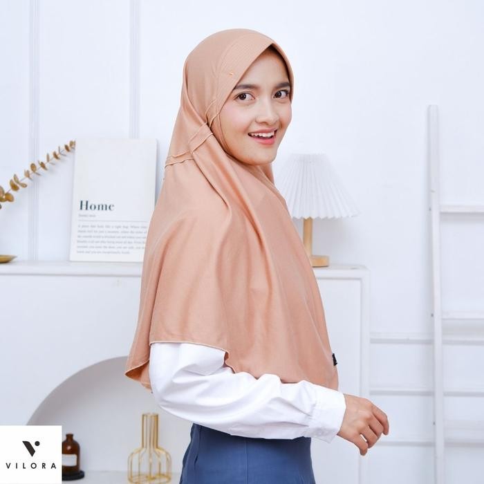 Sedia JILBAB KERUDUNG SEKOLAH SD SMP SMA ORINAL VILORA