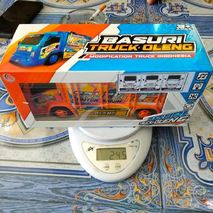 SALE  MAINAN MINIATUR TRUK OLENG BASURI T-01 TOYS ANAK PLASTIK READY