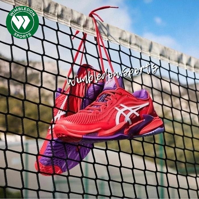Sepatu ASICS COURT FF 3 NOVAK CLASSIC RED WHITE /Sepatu Tenis Asics Court FF3