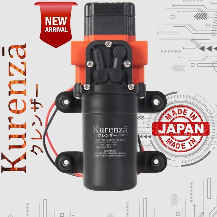 Ready Pompa Air Otomatis 250psi DC Water Pump 100W Alat steam jet cleaner