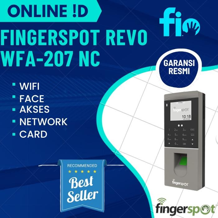 Mesin Absen Fingerprint Fingerspot Revo WFA 207 NC