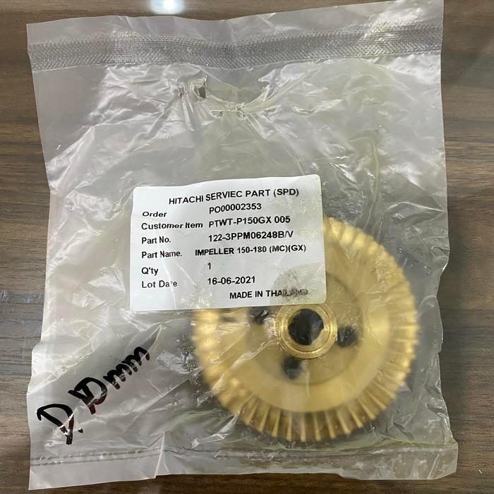 Do- impeller hitachi wtwt-p 150 gx 005 180 gx kipas kuningan brass