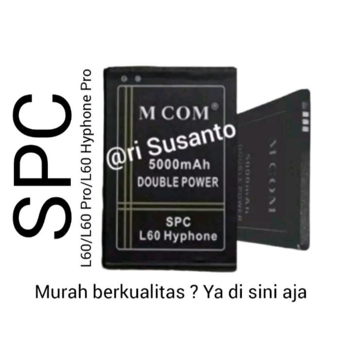 BATERAI MCOM FOR SPC L60/L60 PRO/L60 HYPHONE PRO 4G LTE DOUBLE POWER