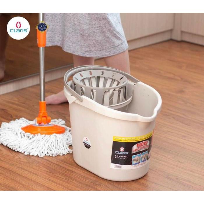 Ember Pel Powerpel Mop Bucket 13 Ltr 3111 Claris