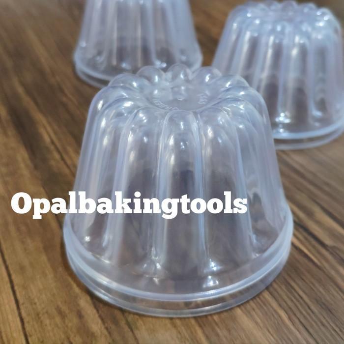 Cetakan Agar Puding Mini Bavaya Classic Twister Jelly Bunga Ulir Puding Green Leaf 0951