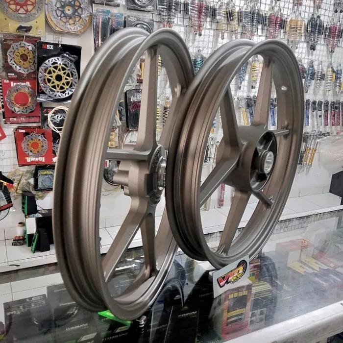 velg BRT chamco set jupiter z, cocok buat motor fizr,rxking,vega r,cb,