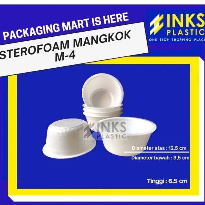 magg- Sterofoam Styrofoam Gabus Makanan Mangkok Mk-2