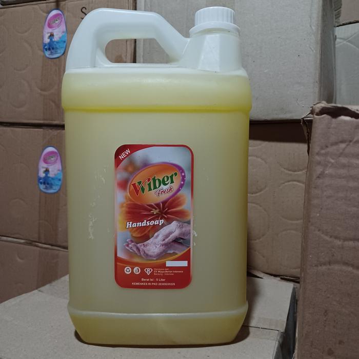 vfvv- Handosap Sabun Cuci Tangan Handwash Wiber Ijin Edar Resmi 5 Liter