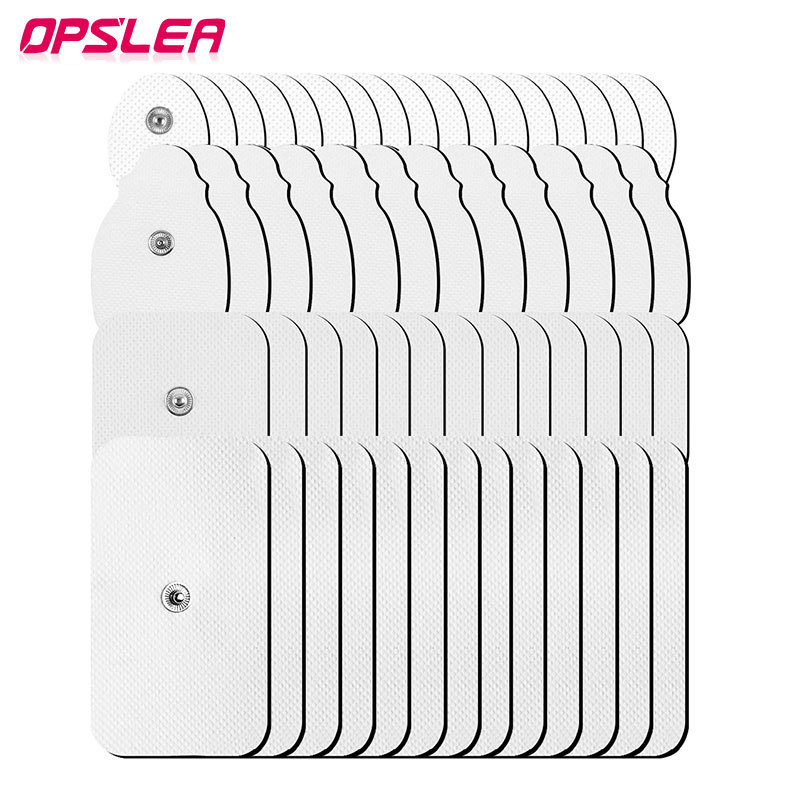 100/50pcs 3.5mm Plug Tens Electrode Pads Conductive Gel EMS Electric