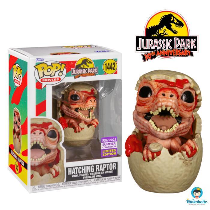 Funko Pop Jurassic Park - Hatching Raptor Sdcc 2023 Exclusive #1442