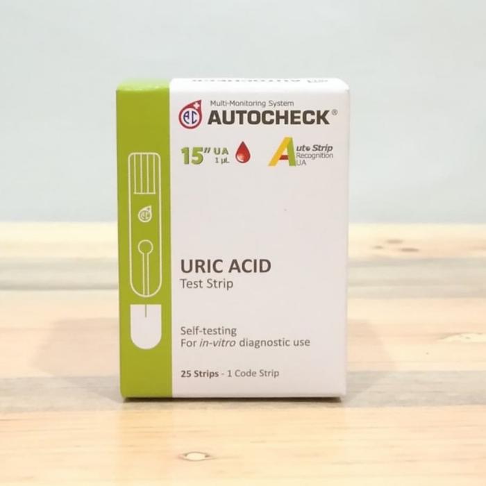 Strip asam urat autocheck/refill strip Autocheck asam urat/Autocheck
