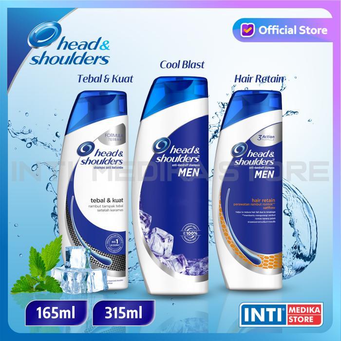 HEAD & SHOULDERS - Shampoo MEN Anti Apek Ketombe Rambut Rontok