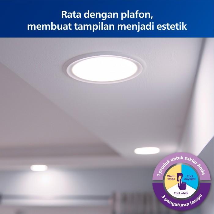 jobk- Lampu Philips Radiantline Downlight Sceneswitch 17W D150 3 Warna