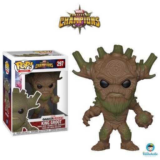 Funko Pop Games Marvel Contest Of Champions - King Groot #297