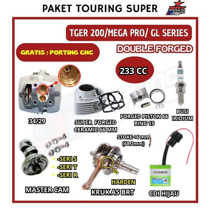 Originial BRT PAKET TOURING 9 TIGER 200