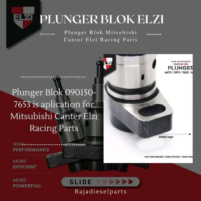 Baru (Eksklusif 12Mm) Elzi Plunger Blok Mitsubishi Canter Plunger Blok 090150-7653 Elzi Racing Parts