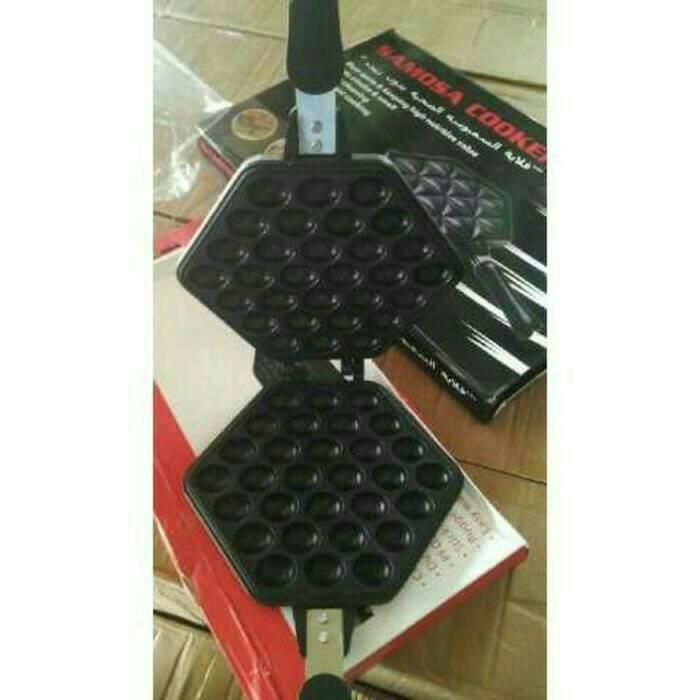 Pan Cetakan Kue Waffel Maker, Bapel, Wafel, Waffle Wafle Tanpa Listrik