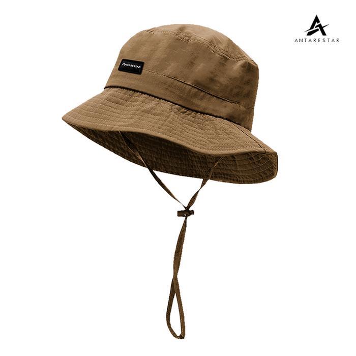 Eiger - Topi Rimba Outdoor Topi Gunung Pria Wanita Hitam Cream Abu