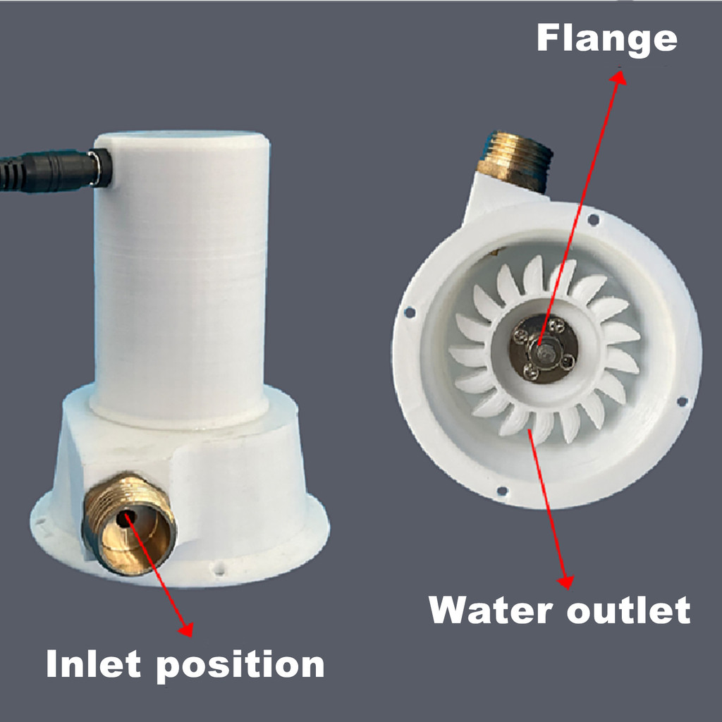 Impulse Permanent Magnet Brushless Generator Micro Turbine Hydroelectric Generator Home Small