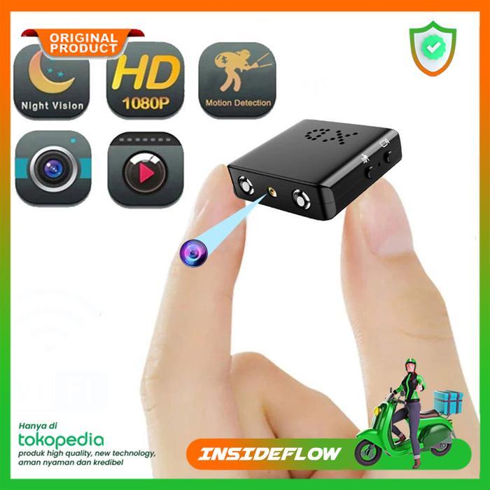 BERGARANSI Kamera Pengintai Mini Tersembunyi / Spy Cam Kecil Camera CCTV