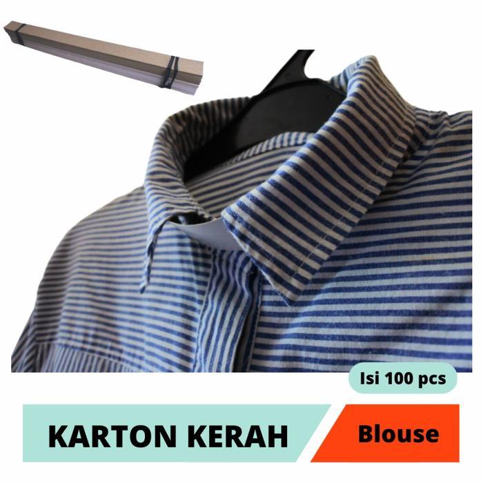 Ameena- Aksesoris Laundry Karton Kerah Kemeja Karton Hanger Celana