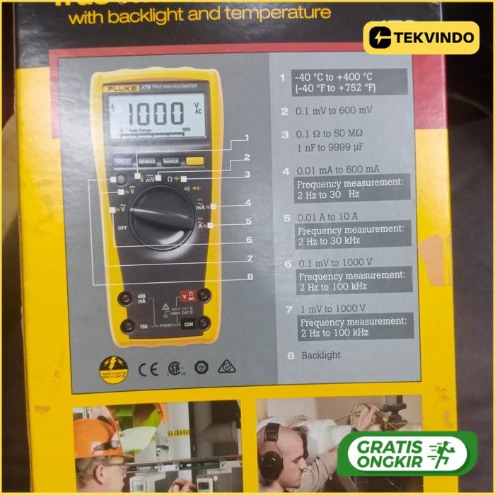 digital multimeter fluke 179/fluke 179 true-RMS original