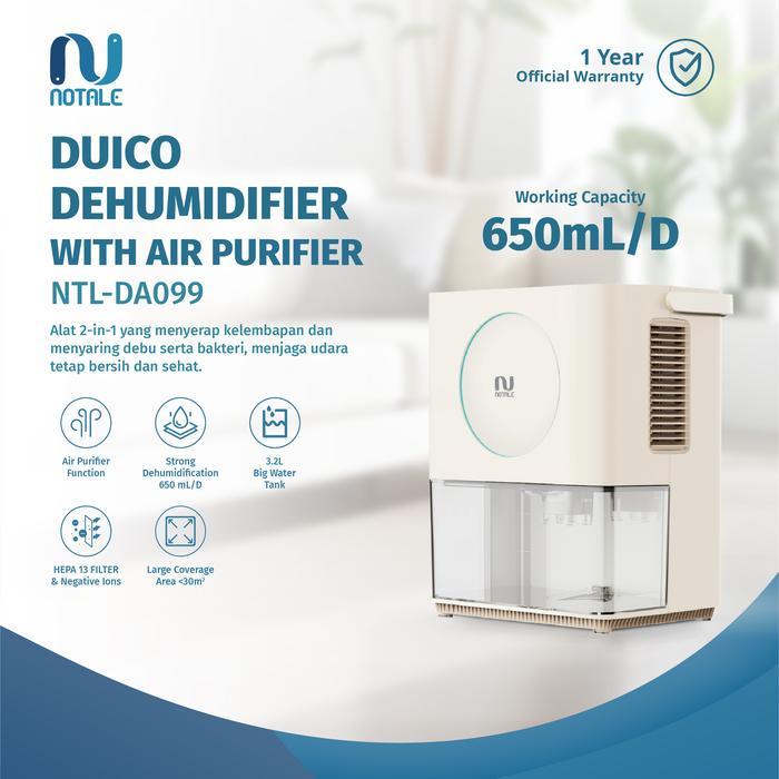Notale NTL-DA099 Dehumidifier dengan Air Purifier