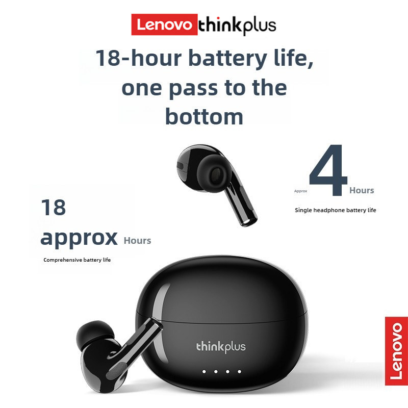 Lenovo LP5ProTWS Bluetooth Earphone 9D Stereo HiFi Sports Waterproof Wireless Earbuds for iPhone 13