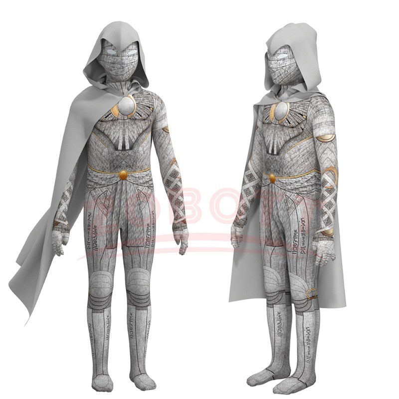 Moon Knight Cosplay Costume Marc Spector Costume Uniform Halloween Costume Kids Marc Spector Costume