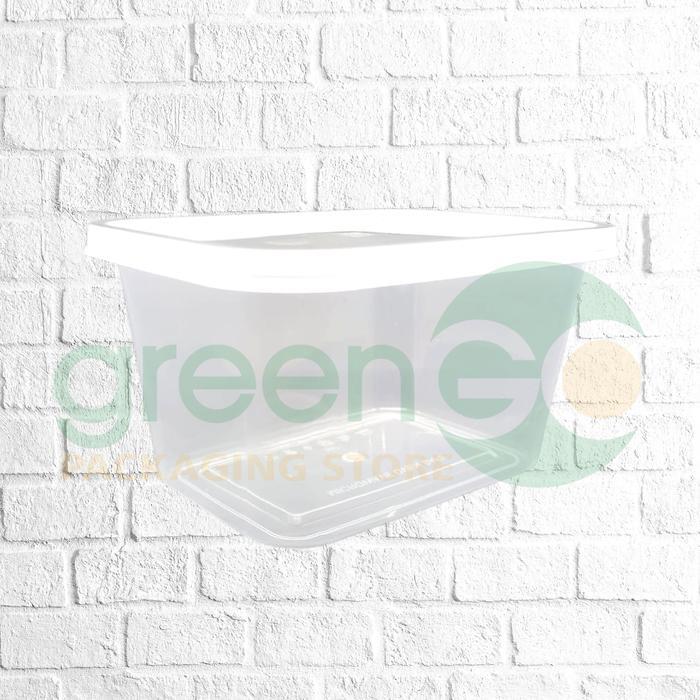 Terbaru Thinwall Kotak Aeco 300Ml 25 Set Toples Makanan Plastik Bening Kecil
