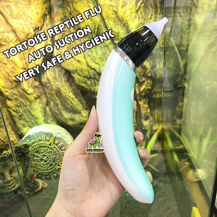 Viva - Penyedot Ingus Auto Reptil Kura Hewan Baby Aman Sulcata Aldabra Torto
