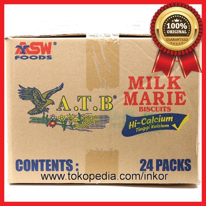 NEW ASW FOODS ATB BISKUIT MARIE SUSU 185GR