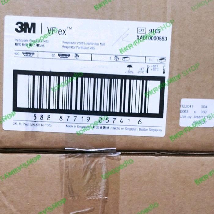 Terbaru Masker 3M 9105 N95 Vflex