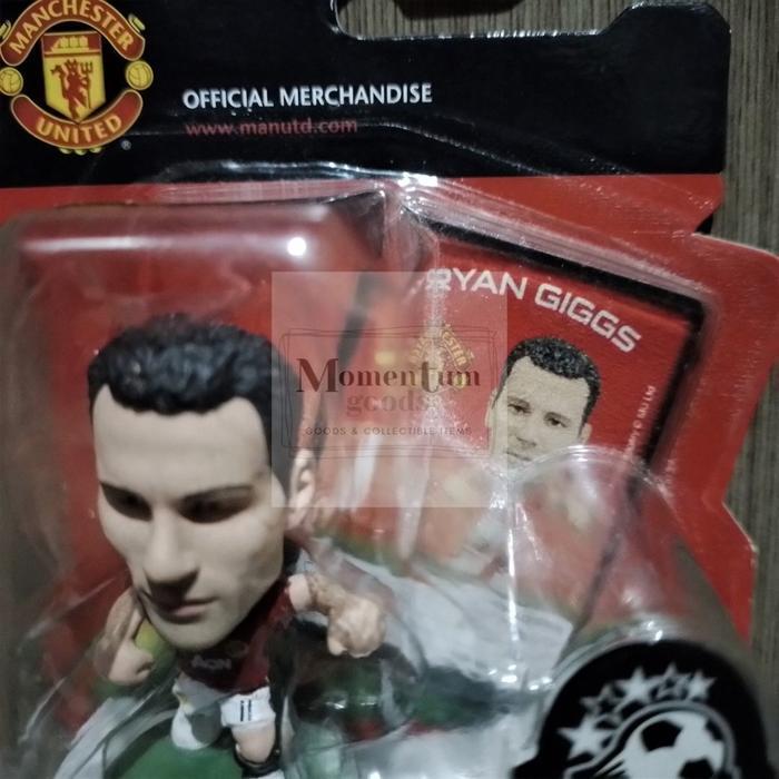 SOCCER STARZ RYAN GIGGS MANCHESTER UNITED MINI ACTION FIGURE