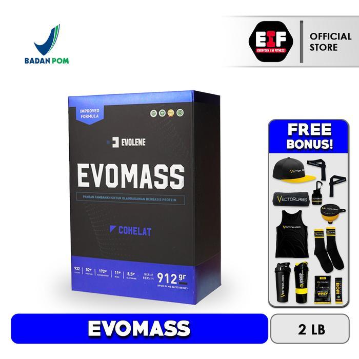 EVOLENE EVOMASS 2 LB LBS 912 GRAM MASS GAINER