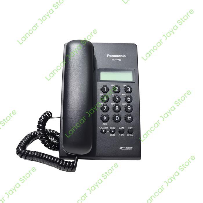 Baru Telepon Kabel Panasonic Kx-T7703 Pesawat Telepon Panasonic Kx-T7703X