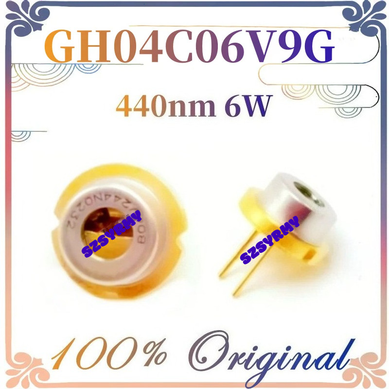 1pcs/lot New Original GH04C06V9G ( GH0DA10505 ) TO-9 440nm 6W Blue Laser Diode 9mm In Stock