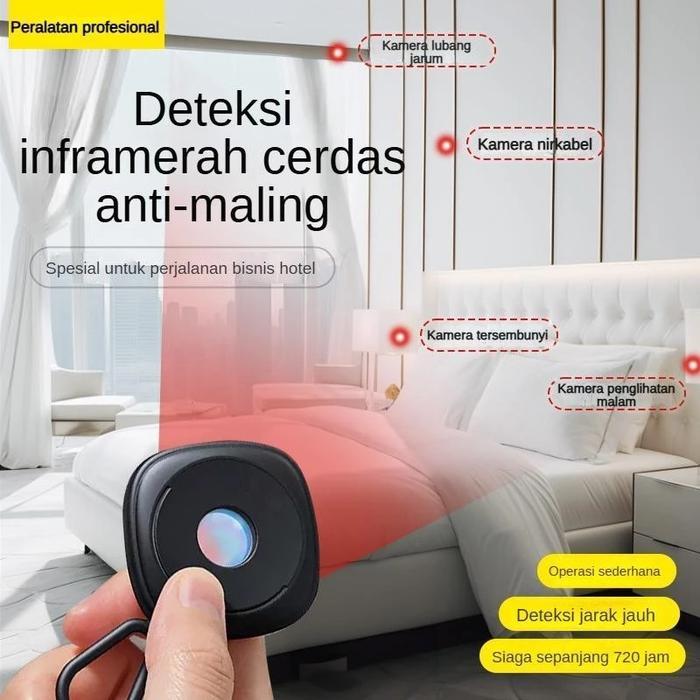 COD Camera Detector Hidden Spy Camera Detektor/ ANTI HIDDEN CAMERA/ Alat Deteksi Kamera Tersembunyi