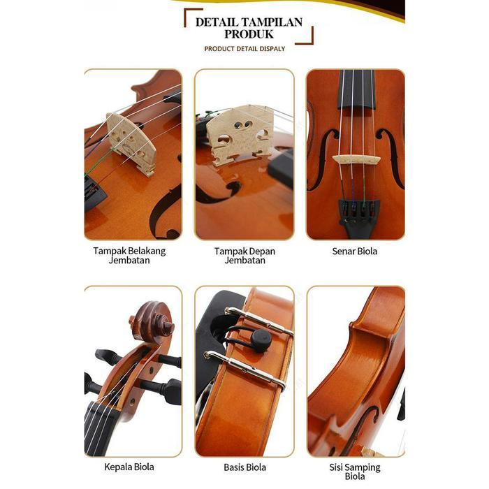 Benston Music- 4/4 biola untuk , anak-anak, dan remaja /alat musik gesek /biola anak /biola remaja