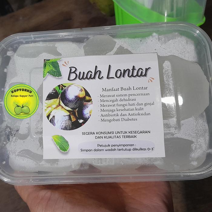 Buah lontar atau Silawalan Kupas