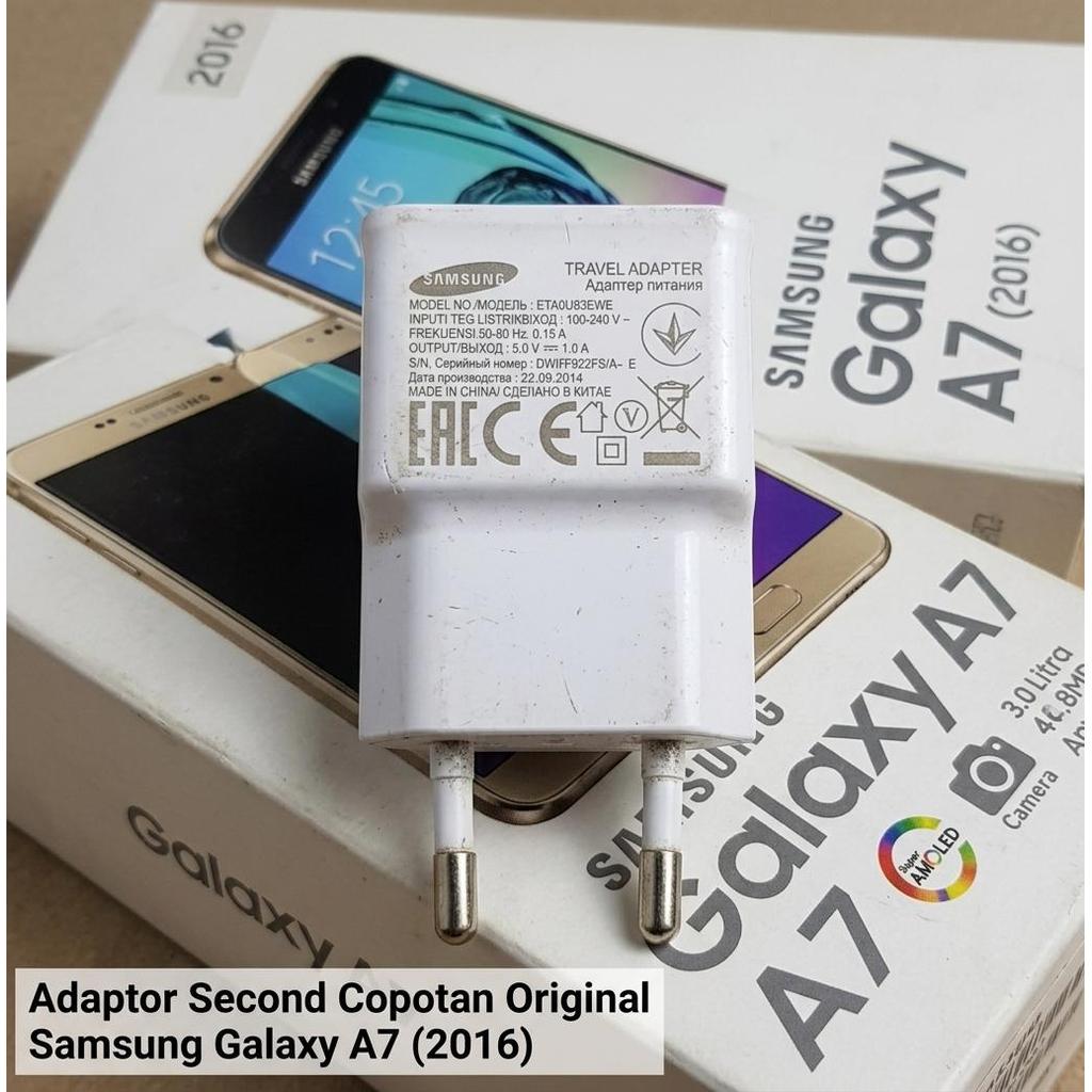 Adaptor Cas Samsung ETA0U83EWE Ori Second Kepala Cas 5V1A Galaxy A7 2016