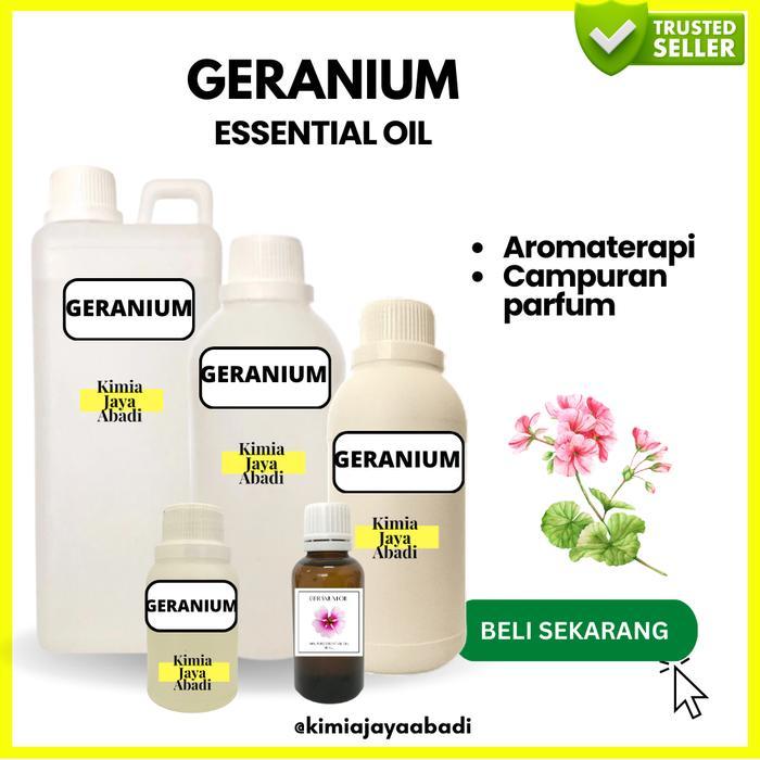 Geranium essential oil / Minyak atsiri geranium 1 Liter MURNI