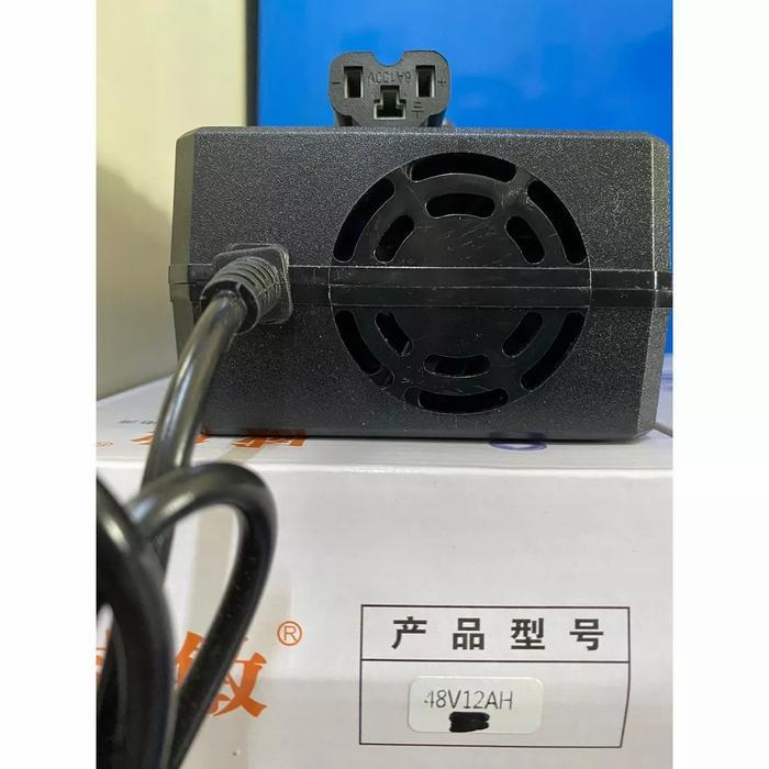 READY Charger Aki Battery Sepeda Listrik 48V 12Ah Selis Murai Unity Antelope