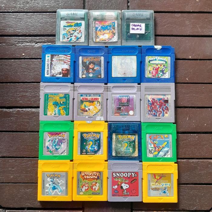 Kaset Gameboy Color Judul Single Satuan